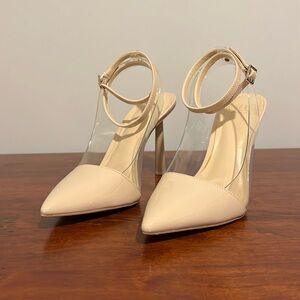 Clear/Nude Heels